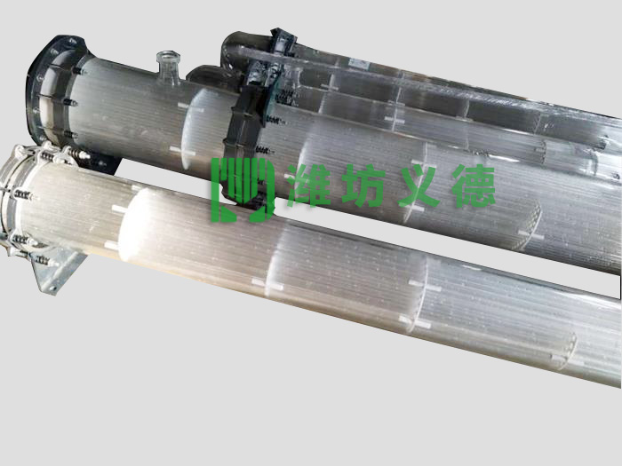 新疆高硼硅玻璃列管冷凝器